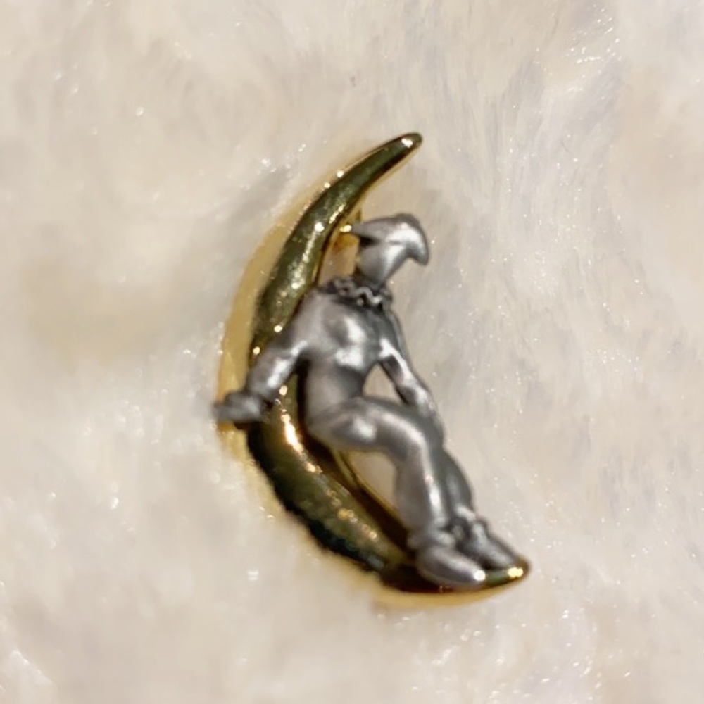 Vintage Venetian Pewter Brooch!!!
